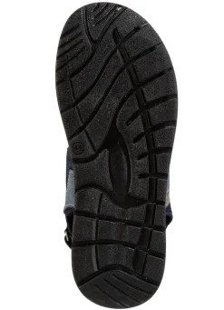 Sandale aus Synthetik und Textil