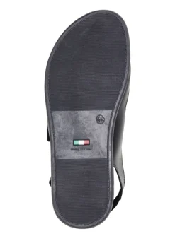 Sandale mit drei verstellbaren Klettspangen