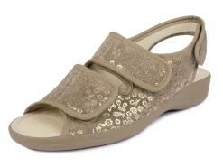 Sandalette mit Klettverschlüssen