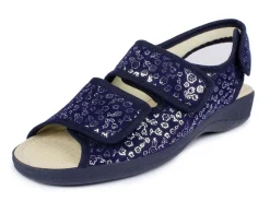 Sandalette mit Klettverschlüssen