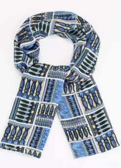 Schal mit Fantasiedessin