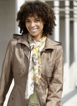 Schal mit Fantasiedessin