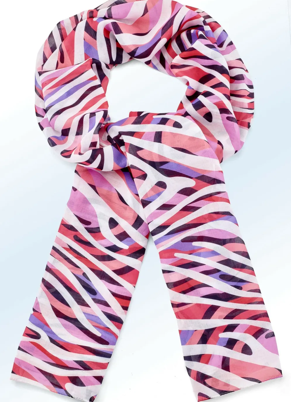 Schal mit Fantasiedessin