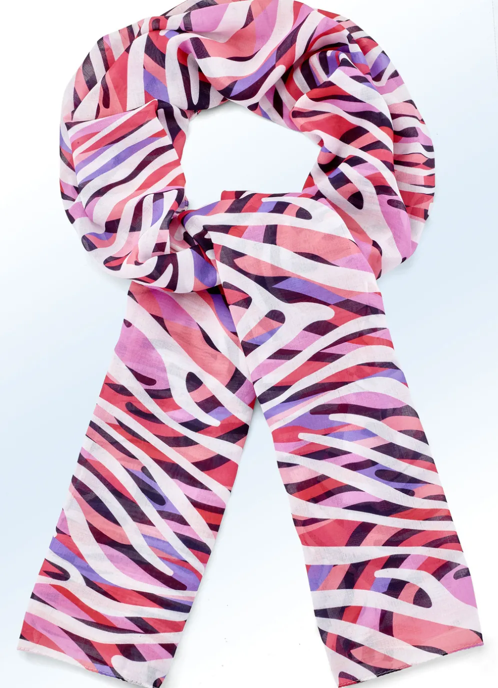 Schal mit Fantasiedessin