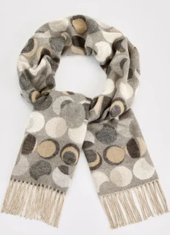 Schal mit Fantasiedessin