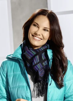 Schal mit interessantem Dessin