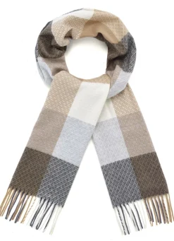 Schal mit Karodessin