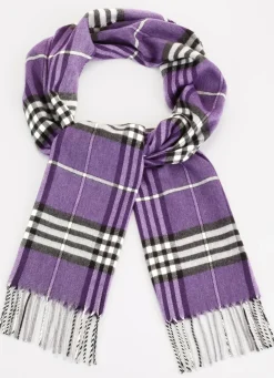 Schal mit Karodessin