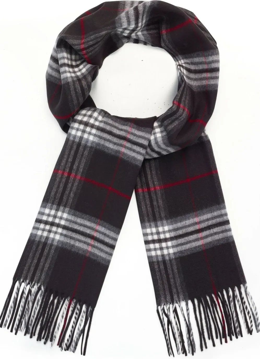 Schal mit Karodessin