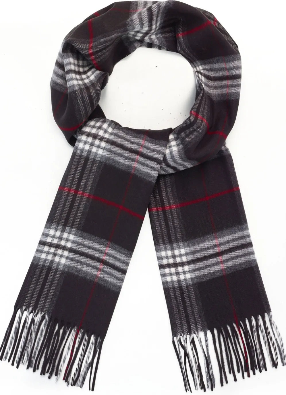 Schal mit Karodessin