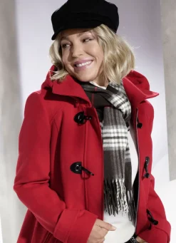 Schal mit Karodessin