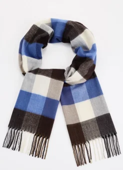 Schal mit Karodessin