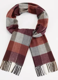 Schal mit Karodessin