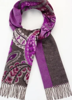 Schal mit Paisleydessin