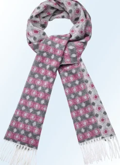 Schal mit Rautendessin