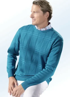 Schicker Rundhalspullover in 3 Farben