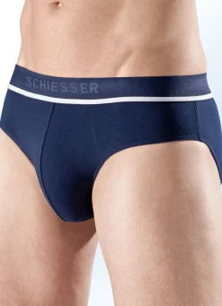 Schiesser Dreierpack Slips aus Feinjersey