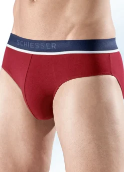Schiesser Dreierpack Slips aus Feinjersey