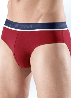 Schiesser Dreierpack Slips aus Feinjersey