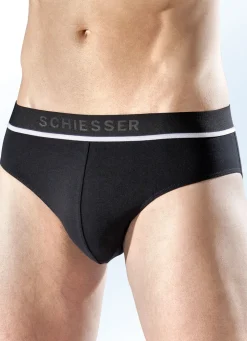Schiesser Dreierpack Slips aus Feinjersey