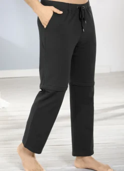 Schlaf-und Freizeithose mit verschiedenen Tragevarianten