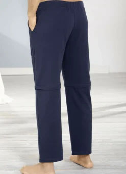 Schlaf-und Freizeithose mit verschiedenen Tragevarianten