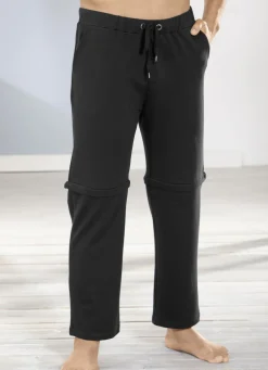 Schlaf-und Freizeithose mit verschiedenen Tragevarianten