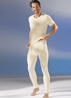 Schlupfjacke, kurzarm, mit Angora, in Ecru