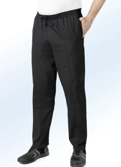 Schlupfjeans mit Gummibund und Kordelzug in 4 Farben