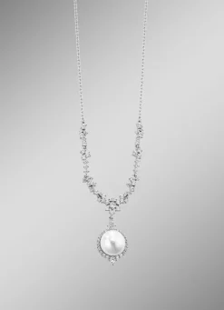 Schmuck-Set mit Süßwasser-Zuchtperlen, 2-teilig