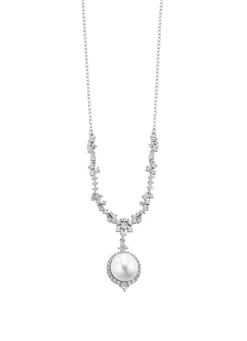 Schmuck-Set mit Süßwasser-Zuchtperlen, 2-teilig