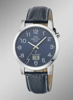 Schöne Herren-Lederarmbanduhr