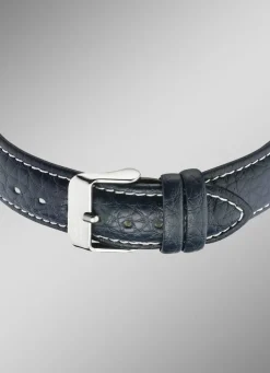 Schöne Herren-Lederarmbanduhr