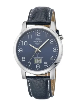 Schöne Herren-Lederarmbanduhr