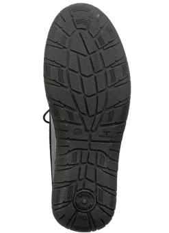 Schnür-Boots aus schattiertem Rind-Nappaleder