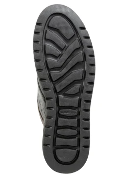 Schnür-Sneaker aus Nappaleder