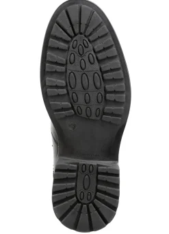 Schnür-Stiefel mit echtem Lammfellfutter