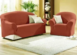 Schützende Stretchbezüge für Sessel und Sofa