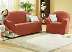 Schützende Stretchbezüge für Sessel und Sofa