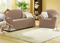 Schützende Stretchbezüge für Sessel und Sofa