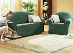 Schützende Stretchbezüge für Sessel und Sofa