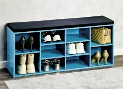 Schuhbank mit Sitzkissen