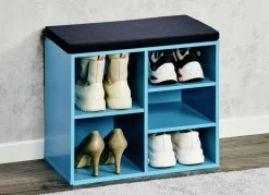 Schuhbank mit Sitzkissen