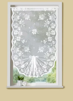 Schwalbenschwanz Blumenranke mit Stangendurchzug