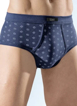 Sechserpack Slips aus FeinrIpp, bunt dessiniert