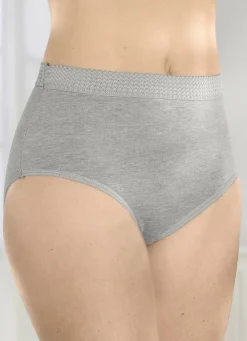 Sechserpack Slips mit elastischen Beinabschlüssen