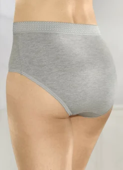 Sechserpack Slips mit elastischen Beinabschlüssen