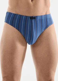Sechserpack Slips mit Streifendessin