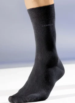 Sechserpack Socken mit gedoppeltem Komfortbund