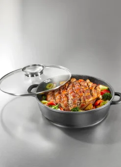 Servierpfanne aus hochwertigem Aluguss